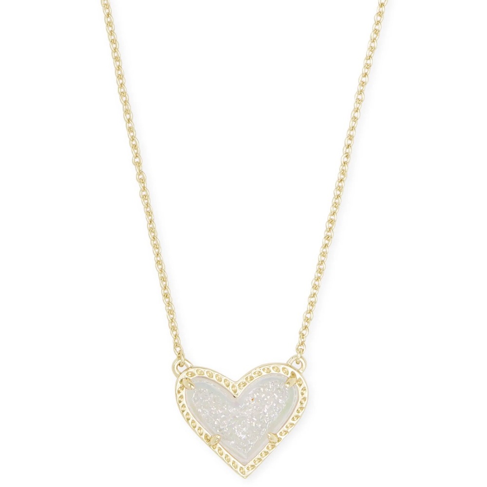 Kendra Scott Gold Heart Necklace
